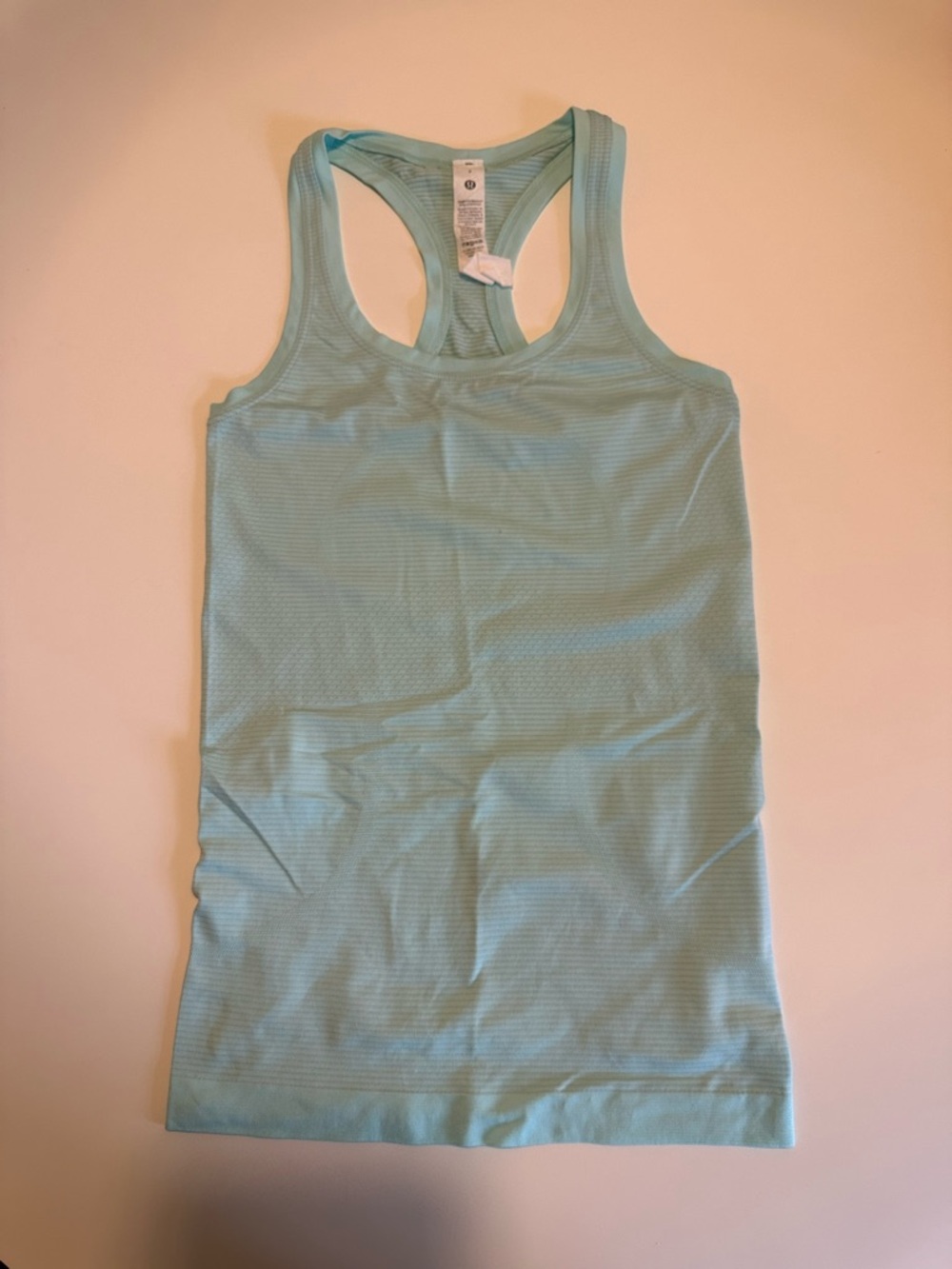Lululemon Women's Sweat Life Light Blue Tank Top Size 2